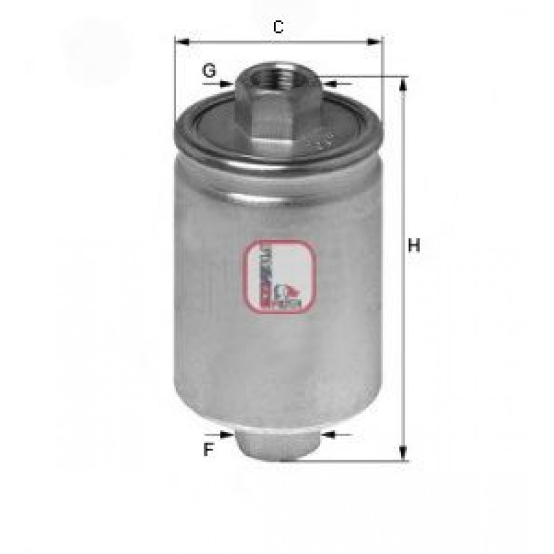 S 1564 B SOFIMA Фільтр палива